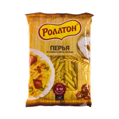 Макароны Роллтон Перья 400 г