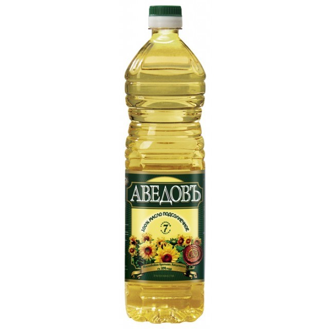 Масло подсолнечное Аведовъ 1 л