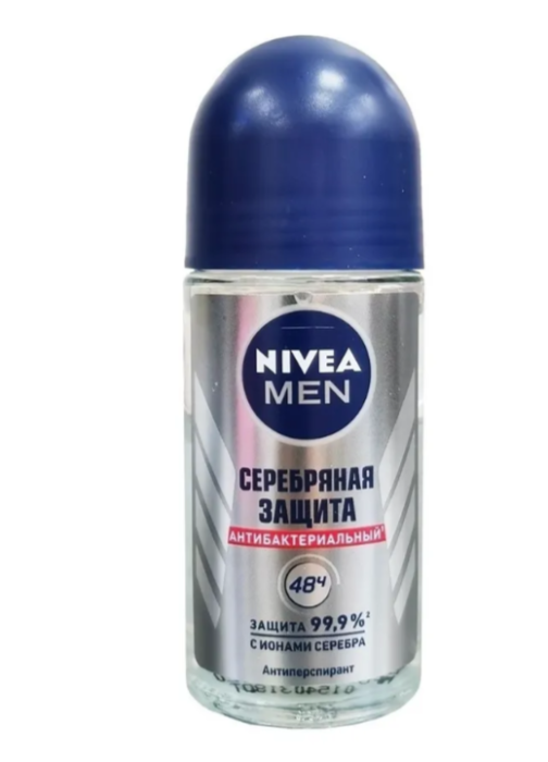 Дезодорант-Антиперспирант роликовый Nivea Men Серебряная защита