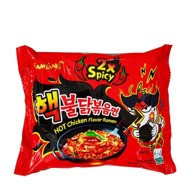 Лапша Samyang очень острая курица 140 г (3428)