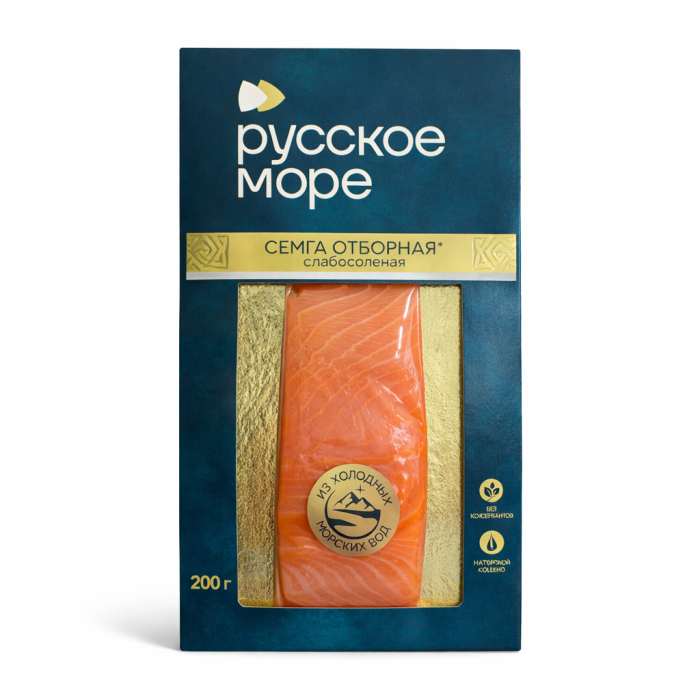 Семга слабосол. Русское море 200 г