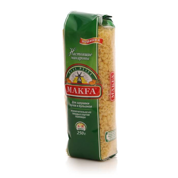 Макфа макароны для заправки супов 250 г.