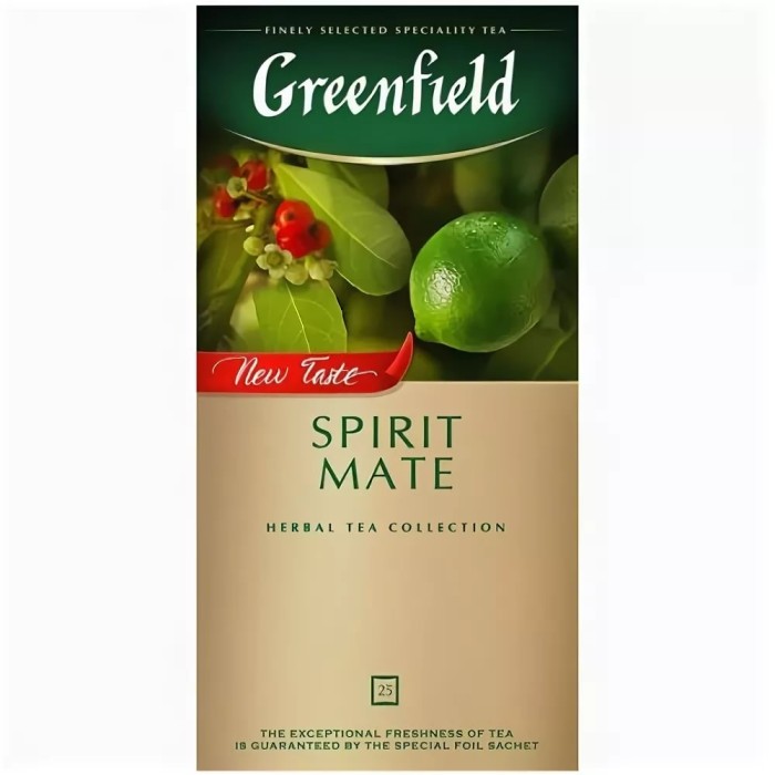 Чай Greenfield SPIRIT MATE 25 пак