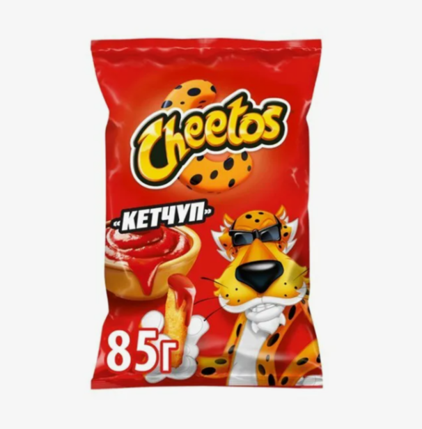 Кукукурзные палочки Читос кетчуп 85 г