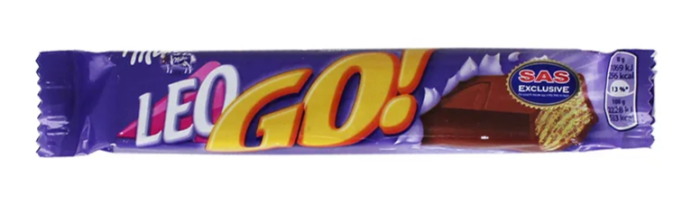 Вафли шоколадные Лео Milka 48 г