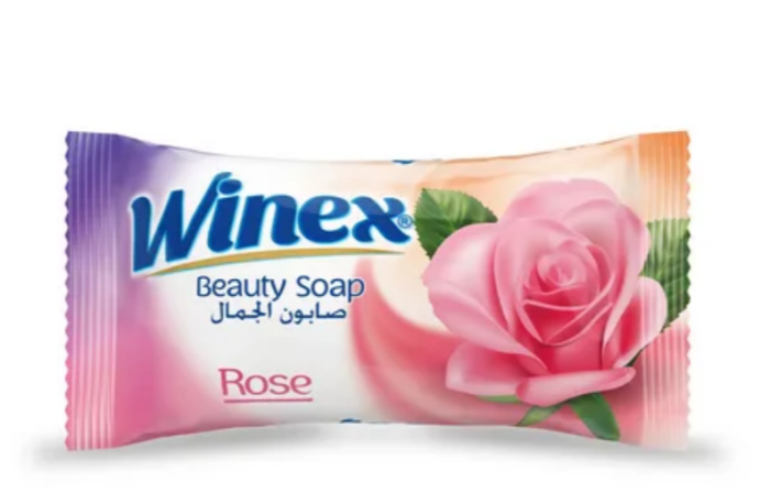 Мыло туалетное WINEX роза 1 шт