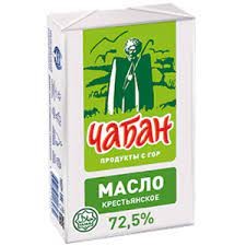 Масло Чабан 72,5% 380 г.