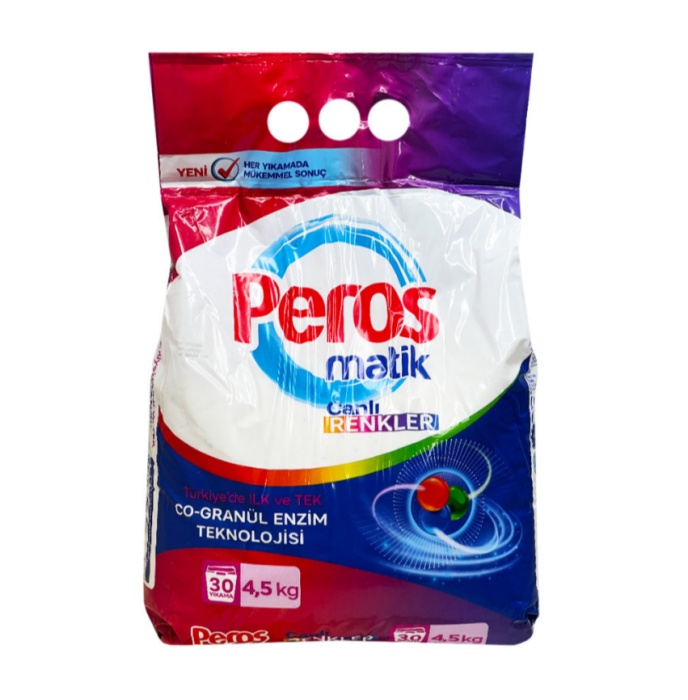 Порошок Peros для белого и цветного белья 4,5 кг