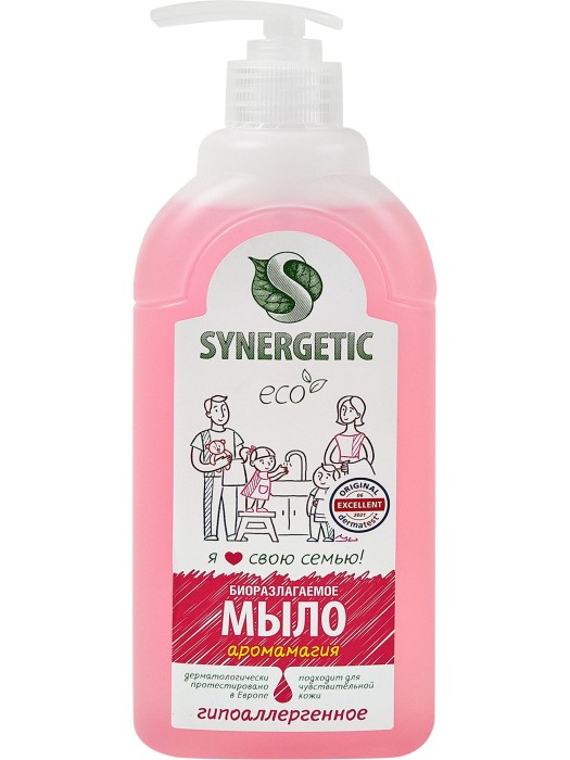 Synergetic Мыло жидкое Аромамагия 500 мл