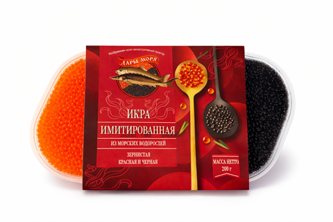 Икра ассорти лодочки Дармы Моря 200 г