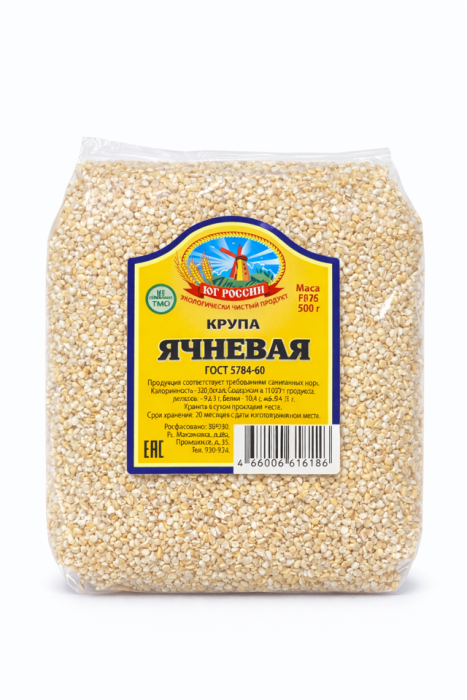 Крупа Ячневая Юг России 500 г,