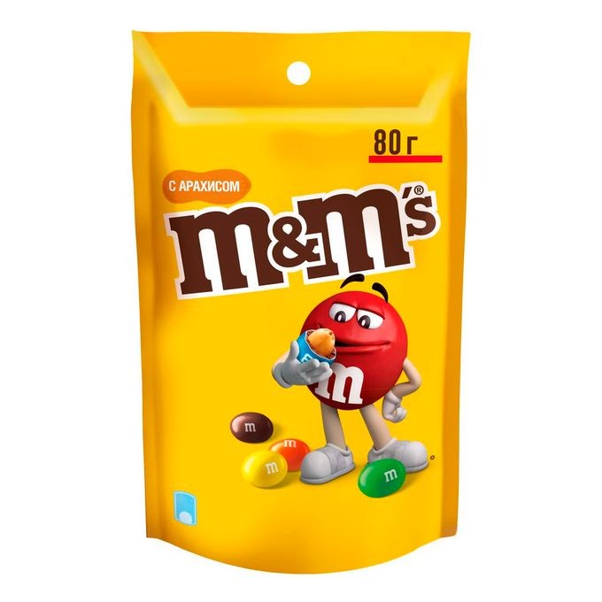 M&amp;M с арахисом 80 г.
