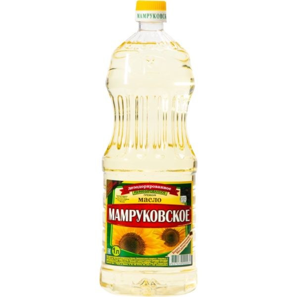 Масло подсолнечное Мамруковское 2 л.