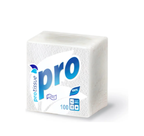 Салфетки бумажные Protissue 100 шт