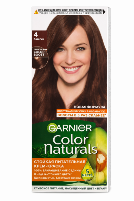 Краска для волос Garnier Color Nat Каштан
