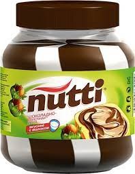 Паста шоколадно-молочная Nutti 700 г.