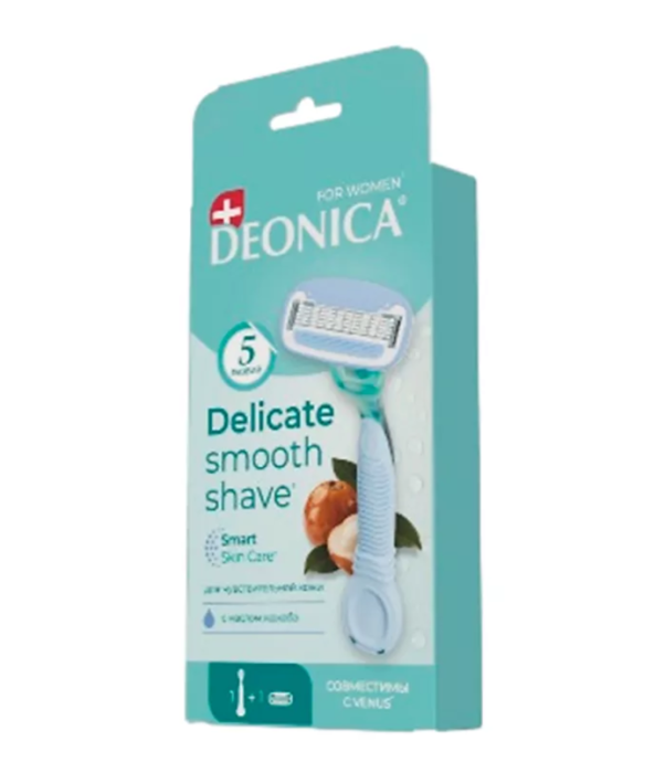 Бритвен. станок со смен. кассетой Deonica for Women 1 шт