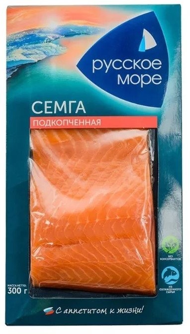 Семга подкопченная русское море 200 г