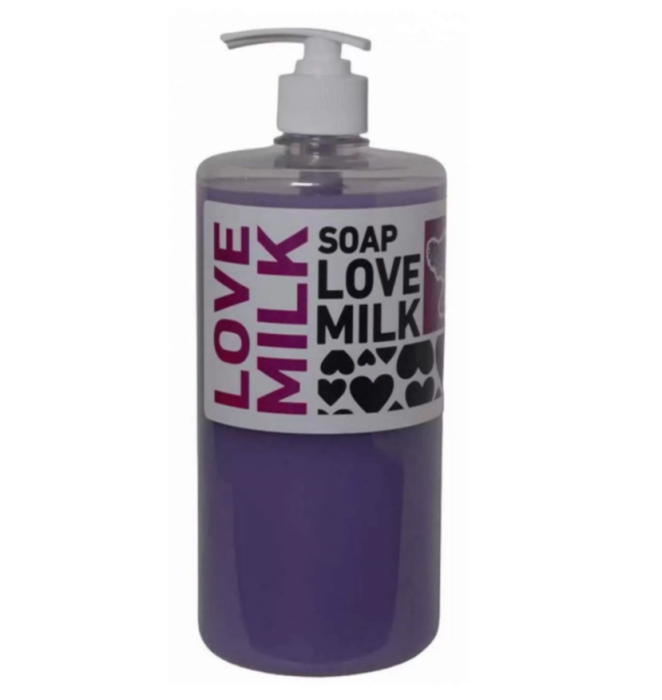 Жидкое мыло Love Milk сирень1 л
