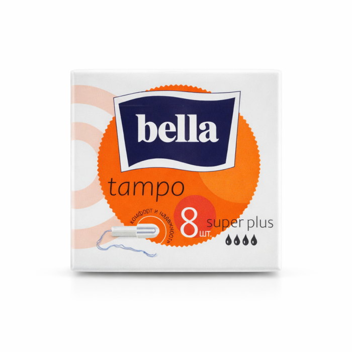 Тампоны Белла супер плюс 8 шт